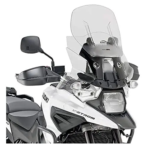 Produktbild: GiVi Airflow Windschild transparent, 570 x 500 mm breit, für Suzuki V-Strom 1050 / XT (20-21), ohne ABE
