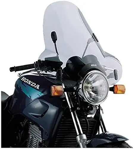 Produktbild: Givi A31G Windschild Universal Getönt A650 und ABE mit Kantenschutz, Größe : 50 x 61, 5 cm, TU EU