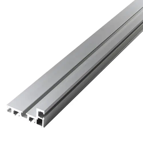 Produktbild: GIVIHGETI T Nut Schiene Gehrungsschiene 75 Typ 800mm Schiene, Aluminium T-Nut Führungsschiene T-Slot Track für DIY, Holzbearbeitungs-Tischkreissäge Mini-T-Schiene für Zaunbefestigung