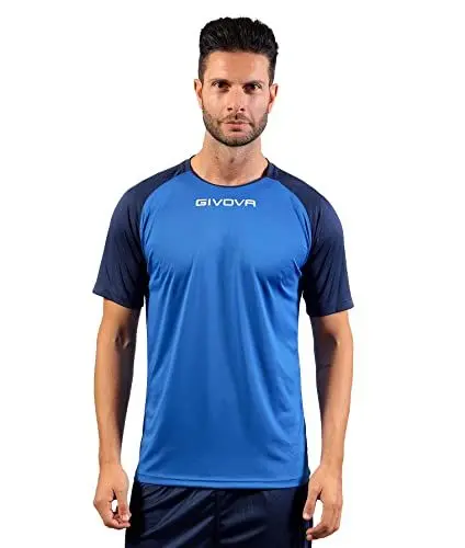 Produktbild: Givova Unisex Capo T-Shirts, Blau/Azurblau, XXL
