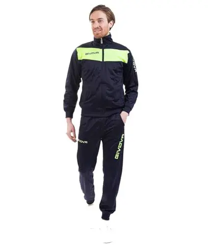 Produktbild: Givova Herren Suit Visa Fluo Sportoutfit, mehrfarbig, 4XL EU