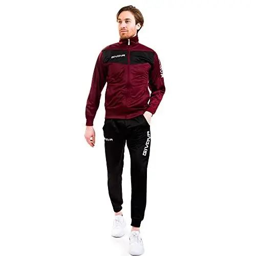 Produktbild: Givova Unisex pak visa Overall, Mehrfarbig (granat/schwarz), XL EU