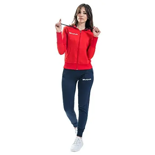 Produktbild: Givova Tr015 Anzug, Rosso-Blu, S