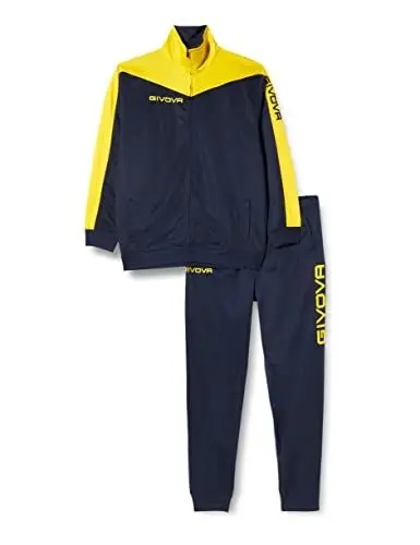 Produktbild: Givova Unisex Rom Roma Triacetat-Anzug, blau/gelb, M, M