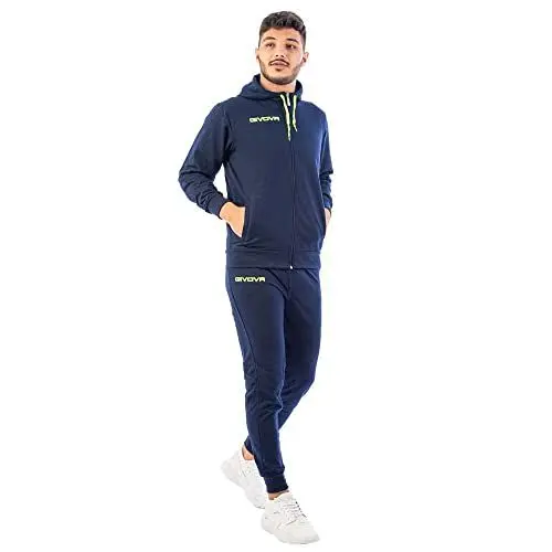 Produktbild: Givova, anzug poker, blau/gelb fluo, 3XL