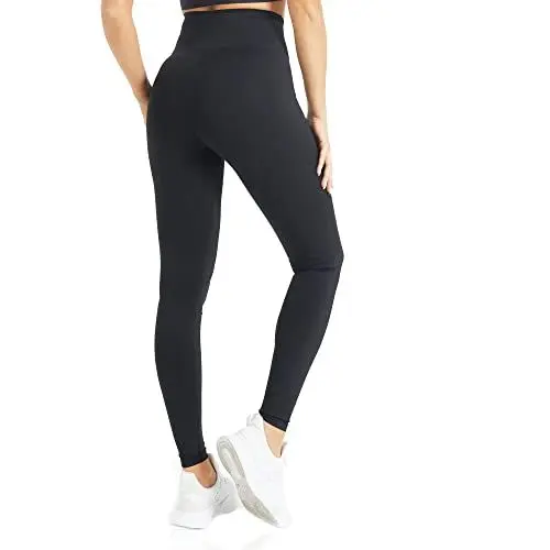 Produktbild: Glamexx24 Damen High Waist Leggings Slim Fit, Blickdicht, Weich und Elastisch. Lange Sport- und Yogahose für Fitness und Freizeit. Hervorragender uneingeschränkte Bewegungsfreiheit