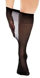 Produktbild: GLAMORY Damen Fit 50 Kniestrümpfe, 50 DEN, Schwarz, Einheitsgröße