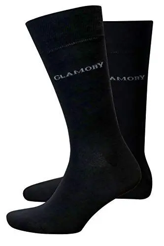 Produktbild: Glamory Herren Glamory Freedom Socks Box (3 pack) Socken, 100 DEN, 3per pack Schwarz (Schwarz Schwarz), 39/42 (Herstellergröße: 39-42)