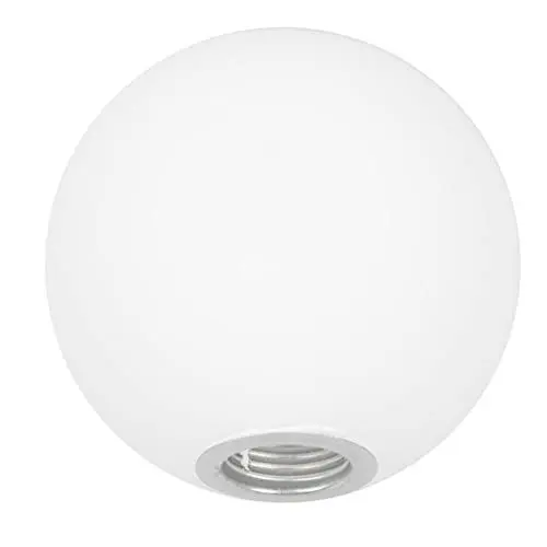 Produktbild: Glas Lampenschirm Ersatzglas Lampenglas Kugel: 12cm Outdoor Lampe Ersatzschirm Pendelleuchte Hängelampe Schirm Tischlampe Wandlampe Stehlampe Schlafzimmer Wohnzimmer Balkon Terrassen Garten Deko