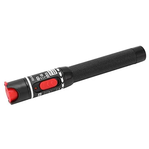 Produktbild: Glasfaserkabel Tester, 50MW VFL Glasfaser Rotlicht Stift Kabel Tester Detektor Meter, Rotlichtquelle mit LC-Stecker, Fiber Visual Fault Locator 50km Faser für LWL Patchkabel SC FC ST E2000