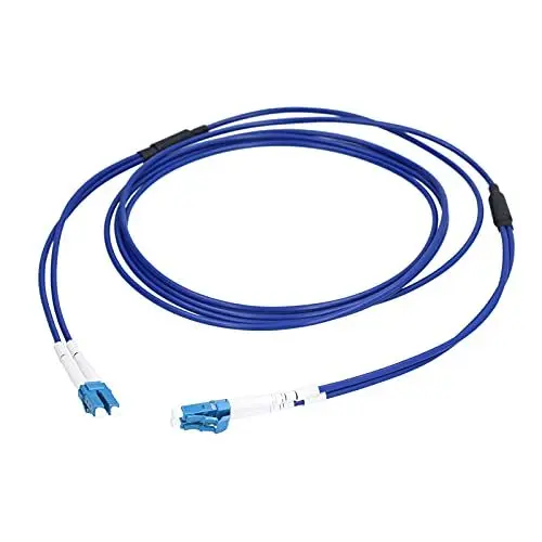 Produktbild: Glasfaser-Patchkabel, Glasfaser-Patchkabel, Gepanzerter Jumper, Single-Mode-2-adriges Optisches Kabel, PVC-Überwachungskameras (/ 9,8 Fuß)