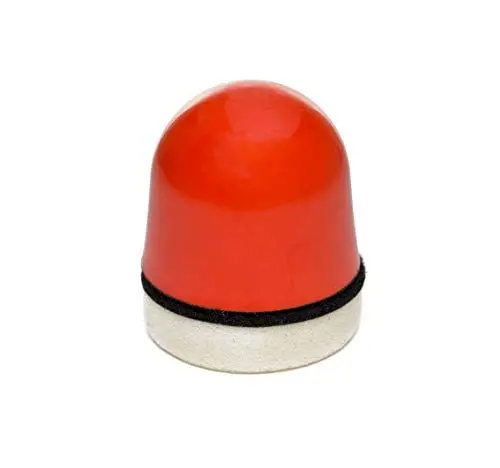 Produktbild: Glass Polish 15906 Soft Palmhalter Schleifklotz Handpad mit weichem Polierschaum | Ø 75 mm