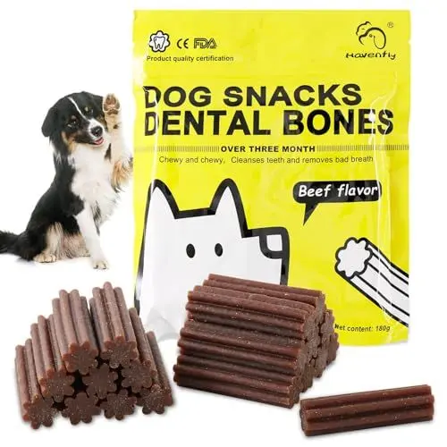 Produktbild: Glaublieb 18pcs Kausticks für Kleine Hunde, Zahnpflege-Sticks für Mundgesundheit (18pcs)