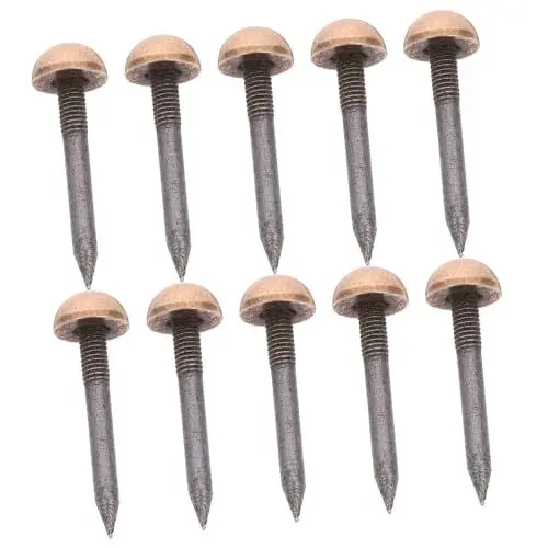 Produktbild: GLEAVI Essentials 10 Polsternägel in Bronze – Dekorative Nägel Für Sofa Möbel