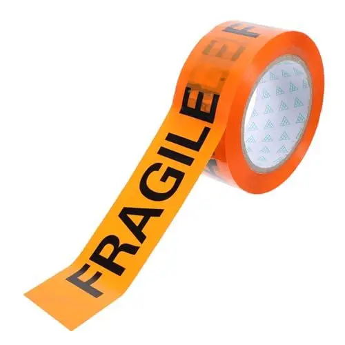 Produktbild: GLEAVI 1 Rolle Zerbrechliches Klebeband Pflege Packband Pflege Klebeband Warnband Packband für Umzugskartons Versandklebeband Zerbrechliche Bänder bewegen zerbrechliches hoch