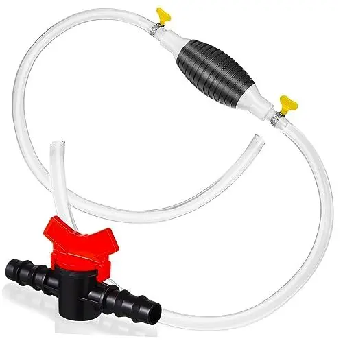 Produktbild: GLEAVI Stabiles Hand-siphonpumpen-Set Automatischer Siphon Für Benzin Wasser Einfach Kein Strom Erforderlich Ventil Im Lieferumfang Enthalten