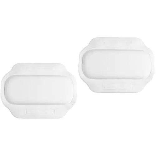 Produktbild: GLEAVI 2 Stücke Nackenstütze Badewannenkissen Badewannenkissen Cup Spa Badewannenkissen Für Nacken Schulter Weich Und Bequem
