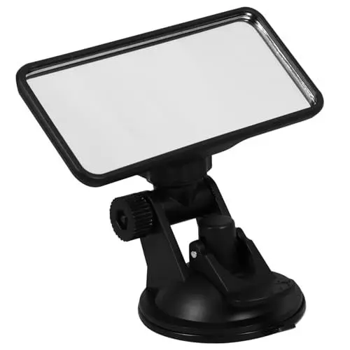 Produktbild: GLEAVI Fahrzeug Rücksitzspiegel Für Babys 120 * 60mm ABS Blind Spot Spiegel Mit 360° Verstellbarem Sicherheitsrückspiegel Für Das Auto Ideal Für Parkhilfe Und Kindersicherheit