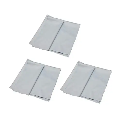Produktbild: GLEAVI Reinigungstücher 40x40cm Brillen Schmuck Handy Bildschirme Weich Waschbar Kompakt