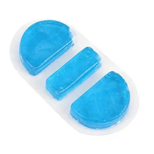 Produktbild: GLEAVI 3St Nasenstegpad aus Gel Nase wärmer Nase Eispads kühlgel pads cooling gel pads Schnelle Freisetzung Schmerzlinderung bluetii Physiotherapie kaltes Gel Schal Eisbeutel TPU