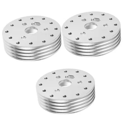 Produktbild: GLEAVI 3 Stück 6 Lenkrad Adapter Lenkrad Aufzug Rad Adapter Lenkrad Umbau Abstandshalter Autozubehör Naben Abstandshalter 6 Loch Auf 3 Loch Abstandshalter Lenkrad Abstandshalter