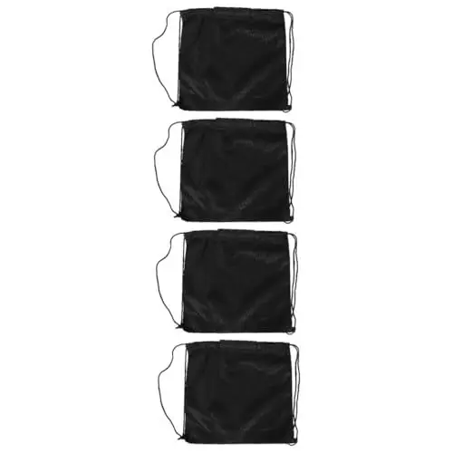 Produktbild: GLEAVI 4 Stücke Helm Tasche Oxford Tuch Material Lagerung Für Sport Helme Handtücher Snacks Flaschen