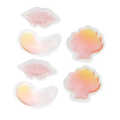 Produktbild: GLEAVI 6 Stück Wiederverwendbare Pads Zur Heiß- Und Kaltkompresse Für Die Augen- Und Lippenpflege