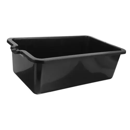 Produktbild: GLEAVI Ölwanne Für Die Autowartung Ölwannen Zum Ölwechsel Ölauffangwanne Ölaufbewahrungswanne Ölauffangwanne Für Unter Dem Auto Ölauffangwannen Für Den Ölwechsel Plastik Black