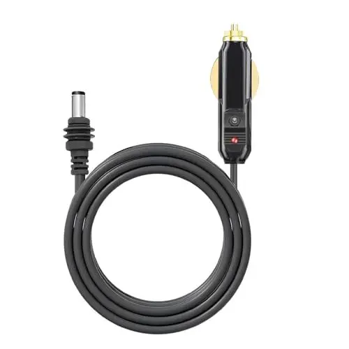 Produktbild: ViaGasaFamido 18 AWG 16,4 Fuß DC-Netzkabel, Plug-and-Play-Universalkabel, IP68 Wasserdicht, Geeignet für Mini-Satellitenantenne für Auto, LKW, Boot