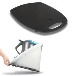 Produktbild: Gleitbrett für Thermomix TM6 TM5, Unterlage Brett für Thermomix Vorwerk Küchenmaschine Zubehör Gleiter müheloses Verschieben
