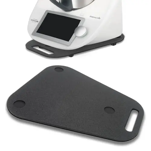 Produktbild: Gleitbrett für Thermomix TM6 TM5, Unterlage Brett für Thermomix Vorwerk Küchenmaschine Zubehör Gleiter müheloses Verschieben
