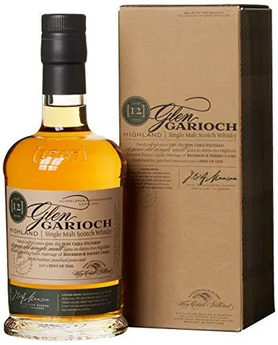 Produktbild: Glen Garioch 12 Jahre | Single Malt Scotch Whisky | gereift in nordamerikanischen Bourbon-Fässern und spanischen Sherry-Fässern | 48% Vol | 700ml Einzelflasche