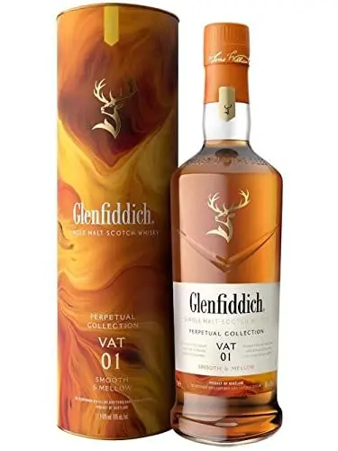 Produktbild: Glenfiddich Perpetual Collection VAT 01 Smooth & Mellow 40% Vol. 1l in Geschenkbox