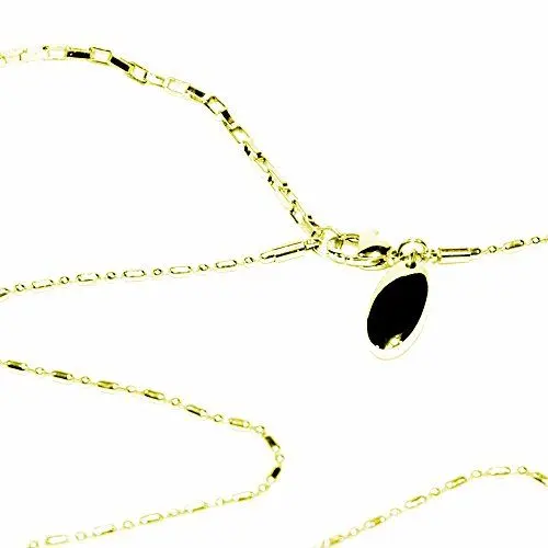 Produktbild: Glieder Magnet Halskette Gold Energetix 4you 537 24k vergoldet mit Magnetix Magnetplättchen 418 Länge 38,5 bis 46,5 cm