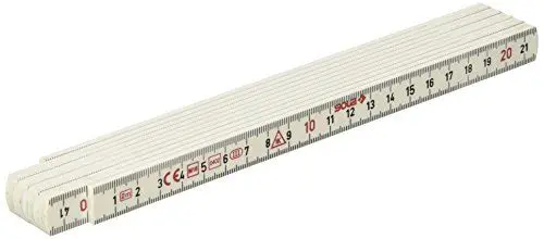 Produktbild: Gliedermaßstab Kunststoff HK 2/10,, 2 m lang, Gliederanzahl: 10