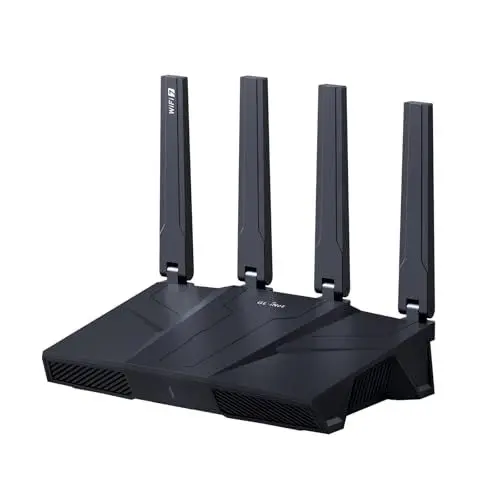 Produktbild: GL.iNet GL-BE9300(Flint 3) Tri-Band WLAN Router WiFi 7 Router, Gaming Routers for Glasfaser Modem, 5x2.5G Ports, 6 GHz, VPN Wireless Internet Computer Routers, Home & Business