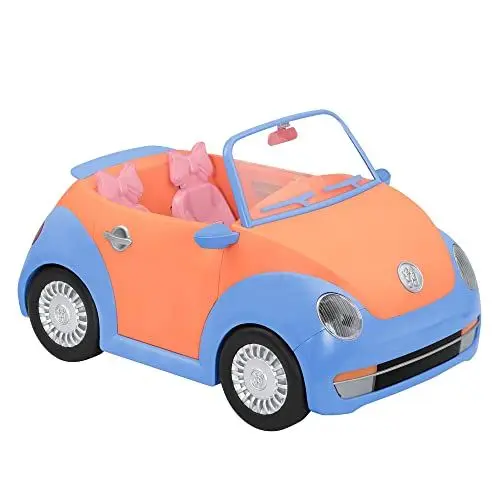 Produktbild: Glitter Girls Cabrio für 36 cm Puppen – Auto Fahrzeug Puppenzubehör – Spielzeug für Kinder ab 3 Jahren