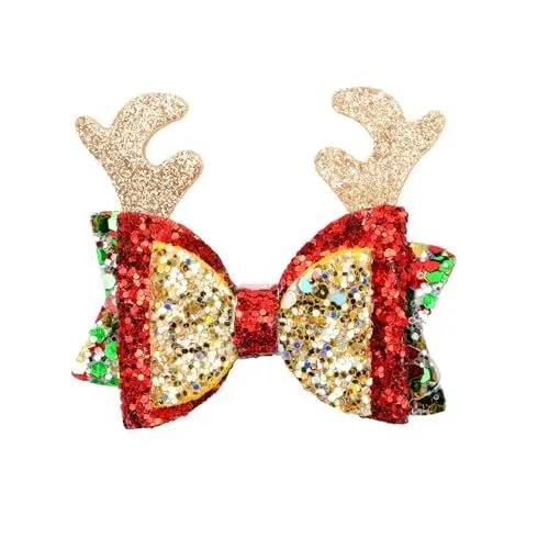 Produktbild: Glitter Haarspange für Weihnachten Haarspange für Weihnachte Haarspangen Weihnachten Haarspangen Mädchen Weihnachten Haarspangen Weihnachten für Weihnachtsfeier Festival