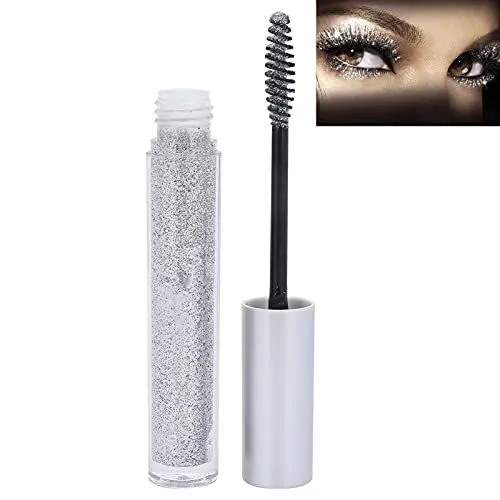 Produktbild: Glitter Lash Mascara Diamond Eyelash für Damen Konzert Make-up Schnell Trocknend Wasserdicht Langanhaltend Diamond Shiny Charmante Mascara Funkelnde Augen Make-up 3.5g