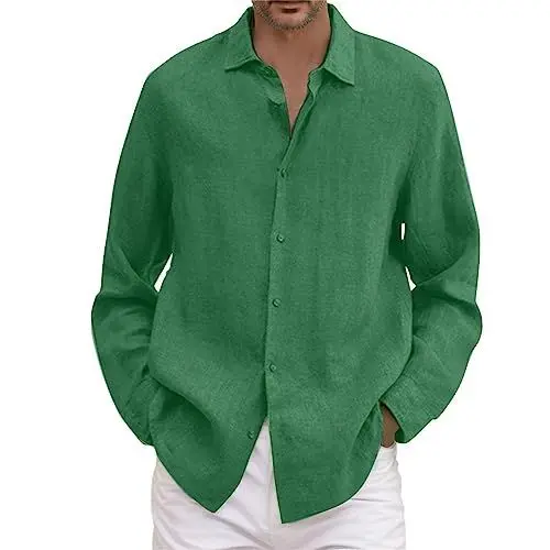 Produktbild: Glitzer Hemden männer Hemden für männer in übergröße Bunte Hemden 4XL Herren Hemden Kurzarm XXL sommerhemd Herren leicht und luftig Polo-Shirts für Herren XXXL