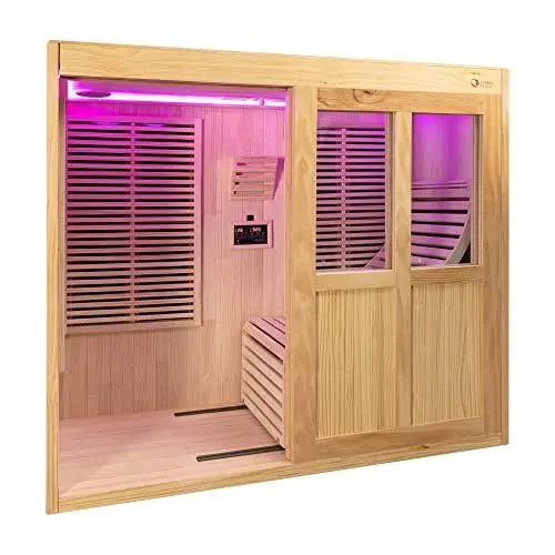 Produktbild: GLOBAL RELAX® | DHARANI S1 Plus Liege-Ganzkörper-Einzelsauna | Stress abbauen I Muskeln entspannen | Systemsteuerung | USB I MP3 | Hörfunk |Carbon-Heizungen