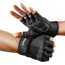 Produktbild: Glofit Fitness Handschuhe für Damen und Herren, Trainingshandschuhe mit Handgelenkband-Unterstützung, Sporthandschuhe für Crossfit, Bodybuilding, Radsport, Gym, Krafttraining,