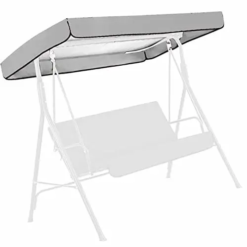 Produktbild: GLOGLOW Schaukelüberdachung, Wasserdichtes Outdoor-Stuhlzelt für 2-Sitzer-Schaukel, Sonnenschutz vor Schädlichen Strahlen, Regen- und Staubschutz, mit Gartenstuhl-Zelt,