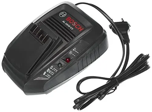 Produktbild: GLORIA Bosch Schnellladegerät AL 1830 CV | Akku Ladegerät für alle 14,4 V und 18 V Bosch Power for All Akkus, grüne Linie