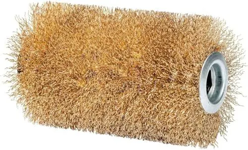 Produktbild: GLORIA Steinbürste PRO | Drahtbürste für Pflastersteine & Steinplatten | Zubehör für MultiBrush Reinigungsbürste | Moosentferner | Terrassenreiniger | Robuste Bürste zur Fugen- & Flächenreinigung