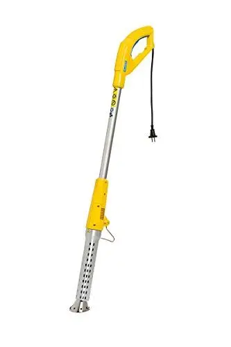 Produktbild: GLORIA Thermoflamm bio Electro – Elektrischer Unkrautvernichter mit 650 °C Hitzestrahl | Unkrautbrenner ohne Chemie | Fugenreiniger & Abflammgerät für Pflaster, Wege, Terrasse & Garten