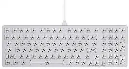 Produktbild: Glorious Gaming GMMK 2 Full Size (96%) Barebones (Frame Only) – Mechanisches Gaming-Tastaturgrundgerüst, Fullsize (96%), Aluminium, individuell anpassbar, RGB, Amerikanisch/ANSI Layout - Weiß