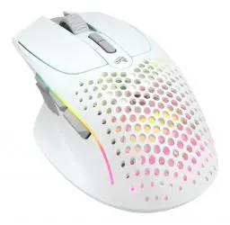 Produktbild: Glorious Gaming Model I 2 Wireless Gaming Mouse – Hybrid 2.4Ghz & Bluetooth, 75 g superleicht, 9 Tasten (2 austauschbar), PTFE-Füße, MMO/MOBA/FPS, Lange Akkulaufzeit, Seitliche Daumenauflage – Weiß