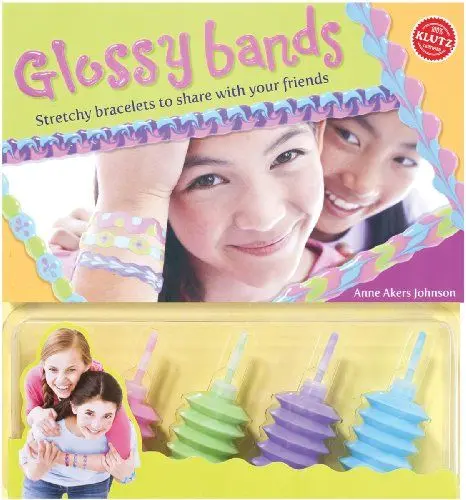 Produktbild: Glossy Bands: Stretchy Bracelets to Share With Your Friends (KLUTZ)