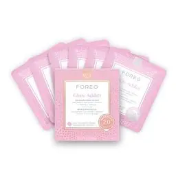 Produktbild: Glow Addict Advanced Collection 2.0 UFO-aktivierte Gesichtsmaske - Feuchtigkeitsspendendes Facial - Beauty & Pflege - Vitamin C & Vitamin E - Alle Hauttypen & stumpfe Haut - Anti-Aging - 6 Stk.